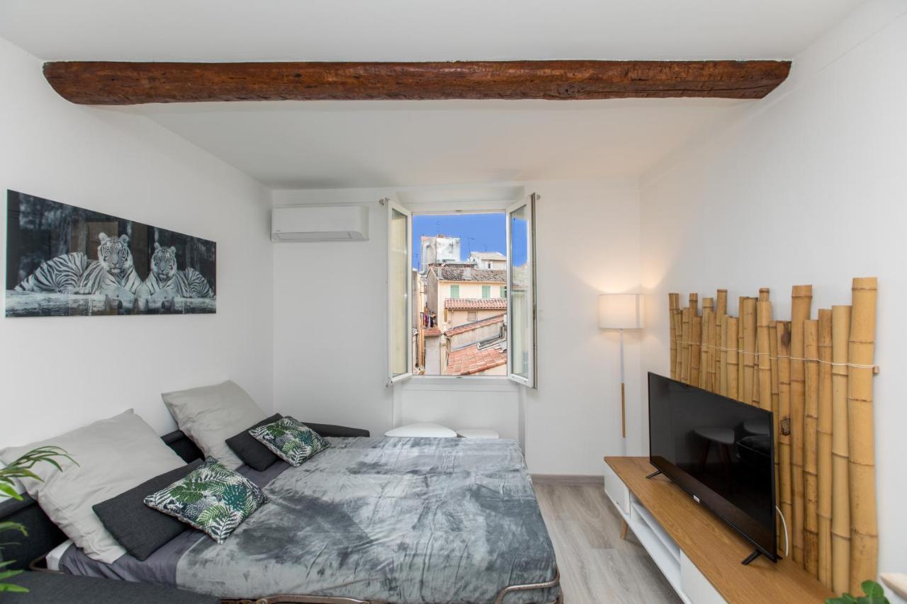 Le Forville : 400M Palais, Calme, Clim Cannes Bagian luar foto